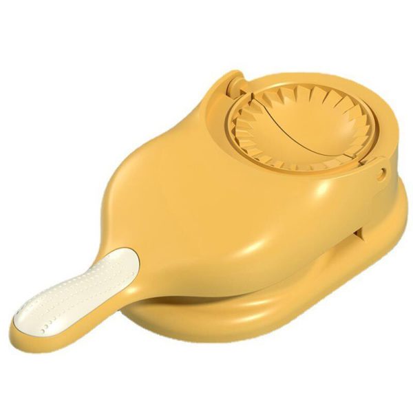 2-in-1 Dumpling Wrapper Tool Food Grade Manual Dumpling Wrapper Mold Labor-saving Baking Pastry Home Kitchen Gadget (random Color)(without Box )