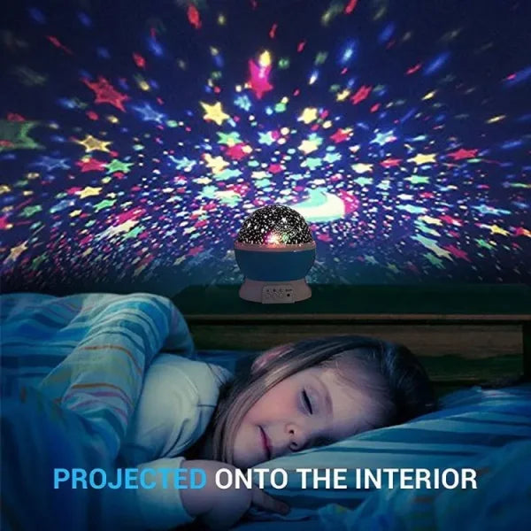 Led Rotating Night Light | Star Master Children Projector Starry Sky Lamp (random Color)