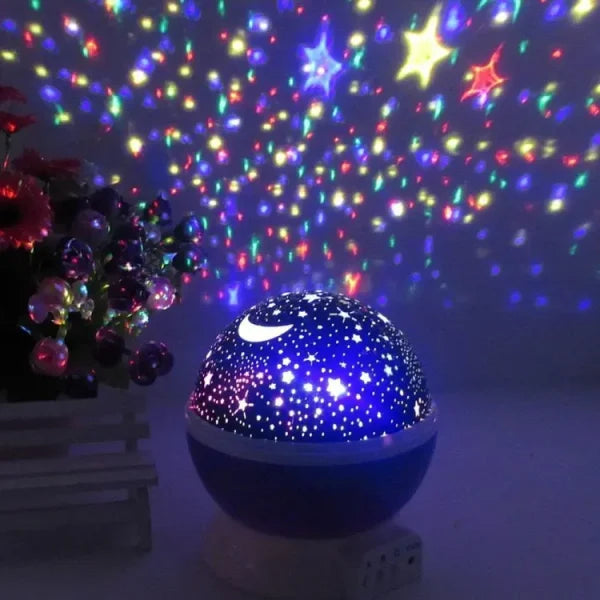 Led Rotating Night Light | Star Master Children Projector Starry Sky Lamp (random Color)