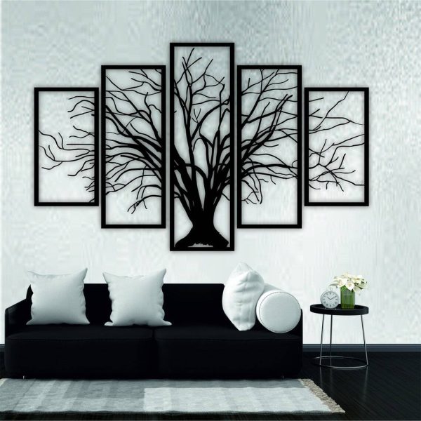 Tree Wall Decoration Mdf Wood Material 16×24 Inch Covered Area