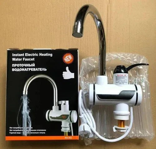 Digital Display Instant Hot Water Tap | Electric Geyser | Hot Water Heater Faucet Kitchen